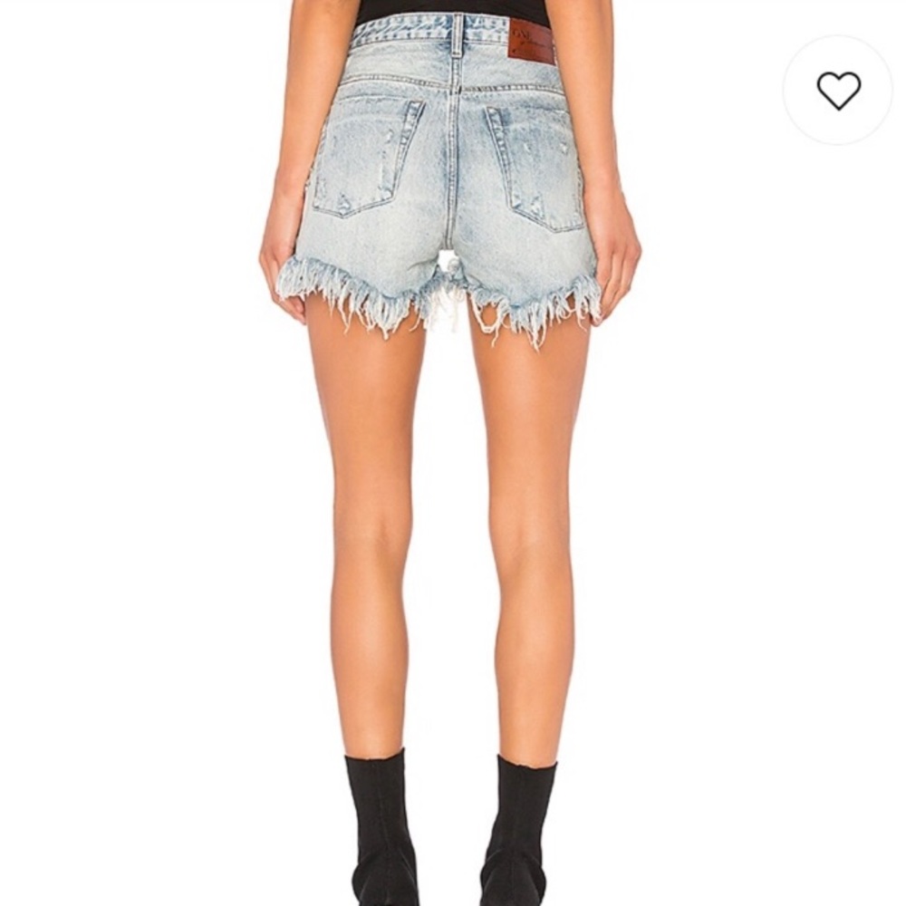 One teaspoon distressed high waisted bonita shorts